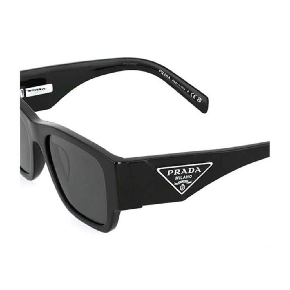 Prada Black Rectangular Sunglasses - image 1
